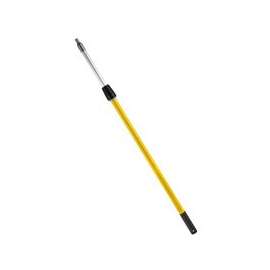 ProSource EP-207A21 Extension Pole, 3 to 6 ft L, Fiberglass Handle