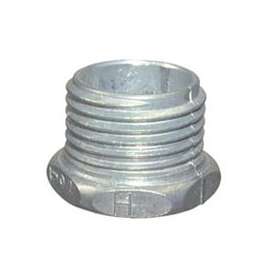 Halex 90703 Conduit Chase Nipple, 1 in Threaded, 1.53 in OD, Zinc