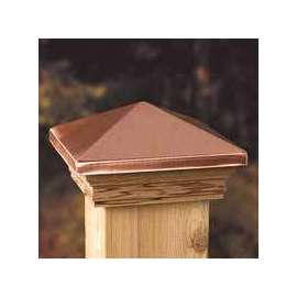 Maine Ornamental 72227 Post Cap, 6 in L, 6 in W, Cedar