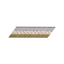 SENCO HC28APBX Collated Nail, 3-1/4 in L, Steel, Bright Basic, Clipped Head, Smooth Shank