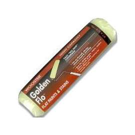 WOOSTER RR664-9 Paint Roller Cover, 1-1/4 in Thick Nap, 9 in L, Fabric Cover, Yellow