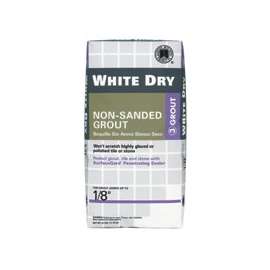 CUSTOM WDG25 Non-Sanded Grout, Powder, Characteristic, White, 25 lb Bag