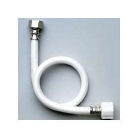FLUIDMASTER B1TV09 Toilet Connector, 5/8 in Inlet, Compression Inlet, 3/4 in Outlet, Ballcock Outlet, Vinyl Tubing