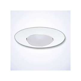 TRIM OPEN RECES NON-IC 6IN WHT