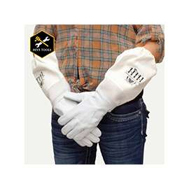 HARVEST LANE HONEY CLOTHGM-103 Beekeeping Gloves, M, Goatskin Leather