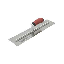 Marshalltown MXS56D Finishing Trowel, 12 in L Blade, 3 in W Blade, Spring Steel Blade, Curved Handle