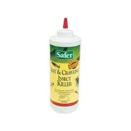 Safer 5168 Insect Killer, Dust Solid, Spray Application, 7 oz Bottle