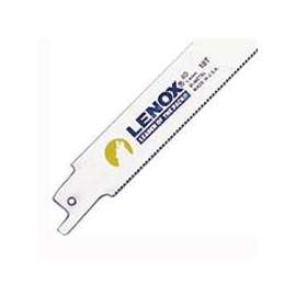 Lenox 20567S618R Reciprocating Saw Blade, 3/4 in W, 6 in L, 18 TPI, HSS Cutting Edge