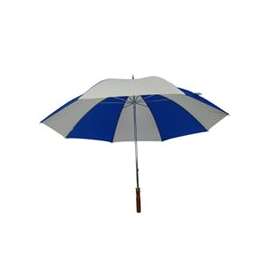 Diamondback Golf Umbrella, Nylon Fabric, Royal/White Fabric, 29 in