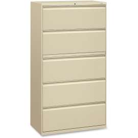 HON Brigade 800 Putty 5-drawer Files