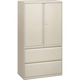 HON Brigade Lt. Gray Binder Storage Lateral File
