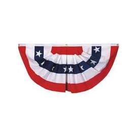Valley Forge PMF Mini-Fan Flag, 1-1/2 ft W, 3 ft H, Polycotton