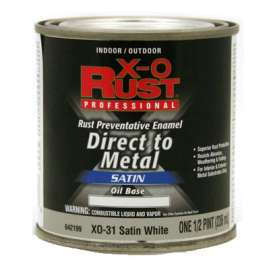 XO 1/2PT WHT Oil Base