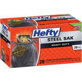 28CT 39GAL GRY Cont Bag