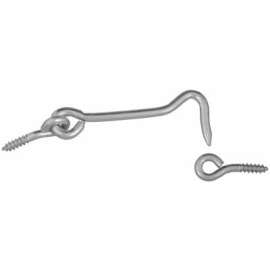 6" SS Hook/Eye