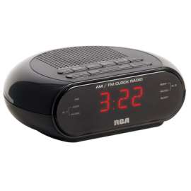 Dual Wake Clock Radio
