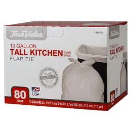TV 80CT 13GAL Trash Bag