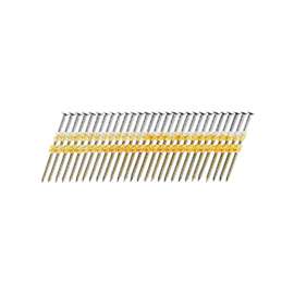 SENCO GD24APBSN Collated Nail, 2-3/8 in L, Steel, Bright Basic, Full Round Head, Smooth Shank
