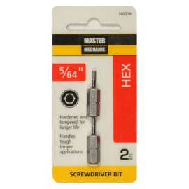 MM 2PK5/64"HexKey 1"Bit