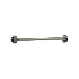 FLUIDMASTER Click Seal Series B1F30CS Water Supply Connector, 3/8 x 1/2 in, Compression x FIP, Polymer/Stainless Steel