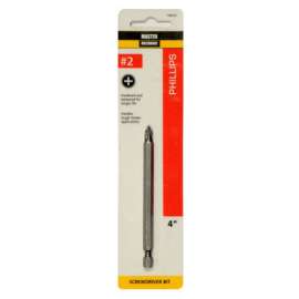 MM #2Phil 4" Scr Bit