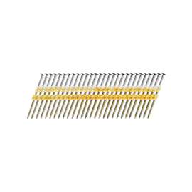 SENCO KD28APBSN Collated Nail, 3-1/4 in L, Steel, Bright Basic, Full Round Head, Smooth Shank