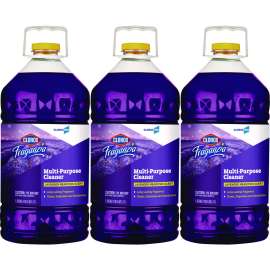 CloroxPro Fraganzia Multi-Purpose Cleaner Concentrate, Lavender Meadows Scent, 175 oz Bottle, 3/Carton