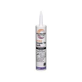 CUSTOM Polyblend PC6010S-6 Ceramic Tile Caulk, Charcoal, 10.5 oz Cartridge