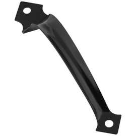6-1/2" BLK Ornam Pull