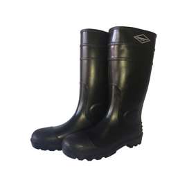 Diamondback L-G06B14 Knee Boots, 14, Black, PVC Upper