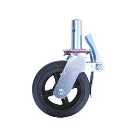 METALTECH M-MBC8 Caster, 8 in Dia Wheel, 750 lb Load