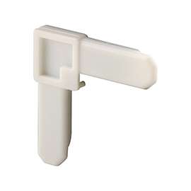 Prime-Line PL 14274 Square Cut Screen Frame Corner, Plastic, White, For: PL14062 Screen Frame