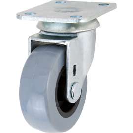 2" GRY TPR Swiv Caster