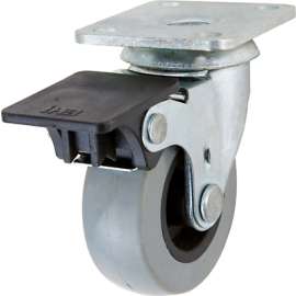 2" GRY TPR Swiv Caster