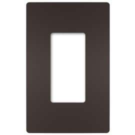 BRZ 1G Plas Wall Plate