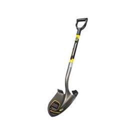 Vulcan 34542 PRY-F Shovel, Steel Blade, Fiberglass Handle, D-Shaped Handle, 29 in L Handle