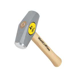 Vulcan 34522 Hammer, 4 lb Head, Drilling, Forged Milled Head, Steel Head