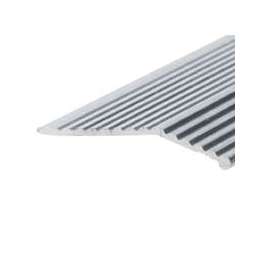 Frost King H591FS/3 Carpet Bar, 3 ft L, 1-3/8 in W, Fluted Surface, Aluminum, Silver, Satin