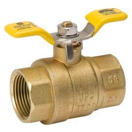 3/4" BRS FPT T Valve