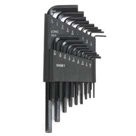 MM 18PC Hex-L Key Set