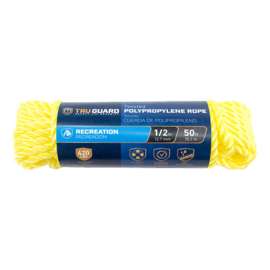 1/2x50 YEL Poly Rope