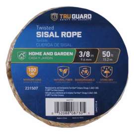 3/8x50 Twist Sisal