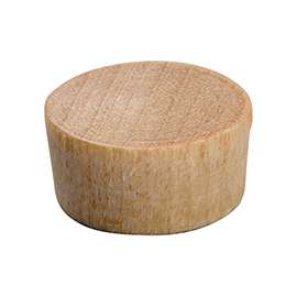 Waddell 8300.50-CS Screw Hole Plug, Birchwood