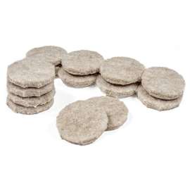 TG 200PK 1" Tan RND Pad