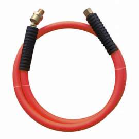 MM 3/8x6 Rubb Whip Hose