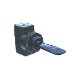CALTERM 40120 Toggle Switch, 20 A, 12 VDC, Blade Terminal, Black