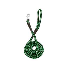 Boss Pet PDQ 11331 Braided Lead, 48 in L, Green/Red/Yellow