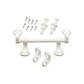 Plumb Pak PP835-36 Seat Hinge, Plastic, White