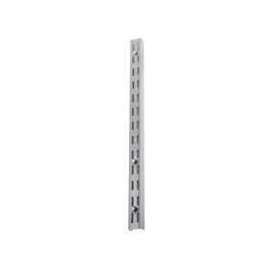 Knape & Vogt 82 TI 63 Shelf Standard, 450 lb, 14 ga Thick Material, 1-1/16 in W, 63 in H, Steel, Titanium