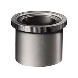 Carlon E950KJ-CAR Conduit Bushing, 2-1/2 x 2 in Bell x Spigot, 70.6 mm Dia, 54.1 mm L, PVC, Gray